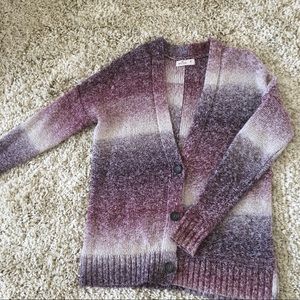 Button up knitted sweater